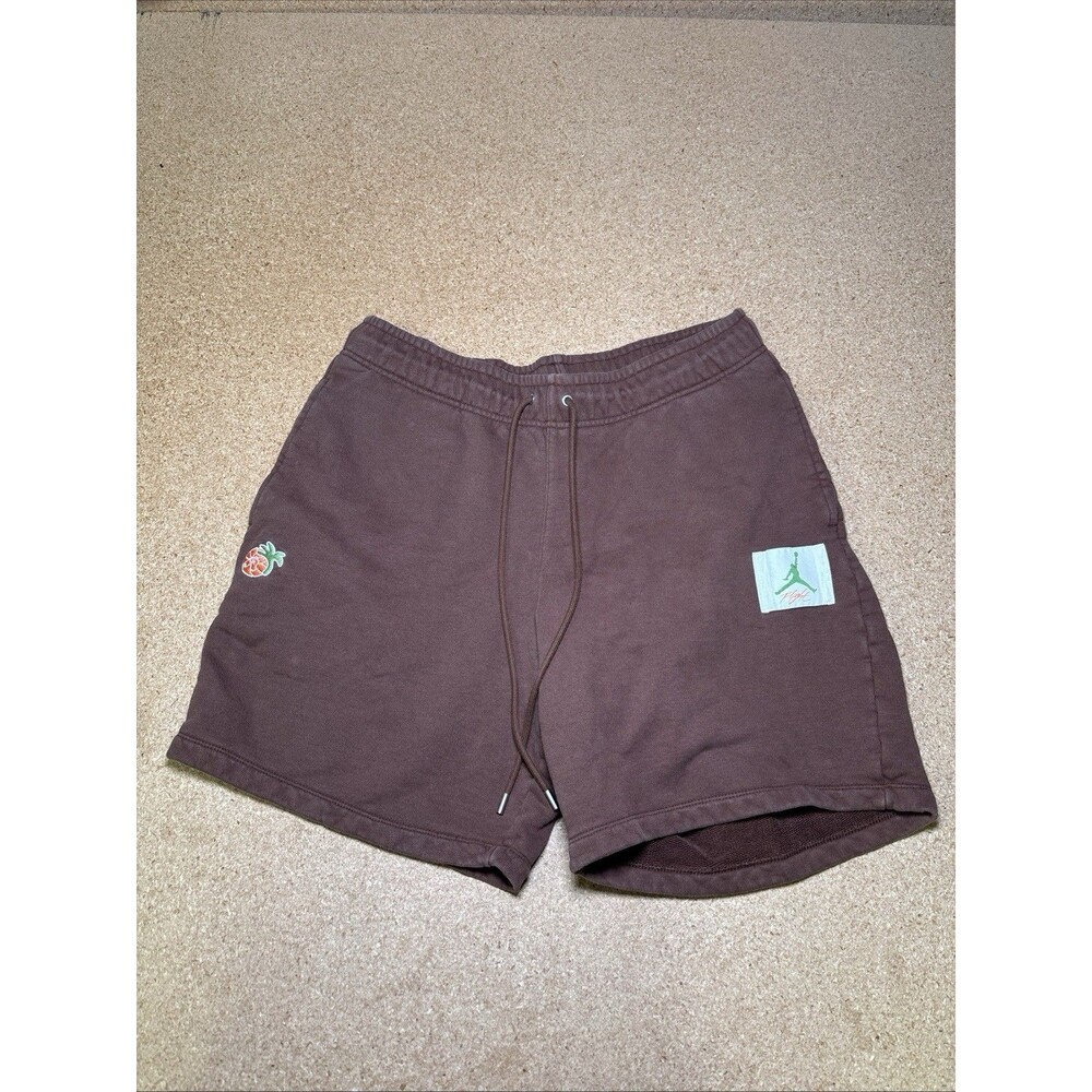 Air Jordan Flight x Titan Brown Fleece Shorts Mens Size XL Basketball G2